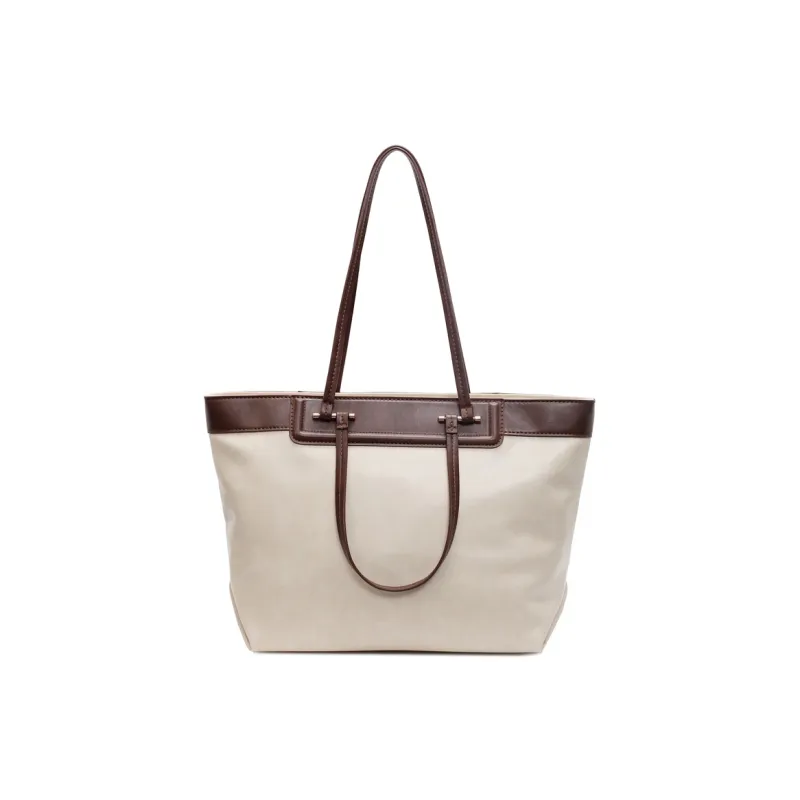 JIANMU PU Tote Bag, Shopping Bag, Shoulder Bag Regular Women's Multicolor-6