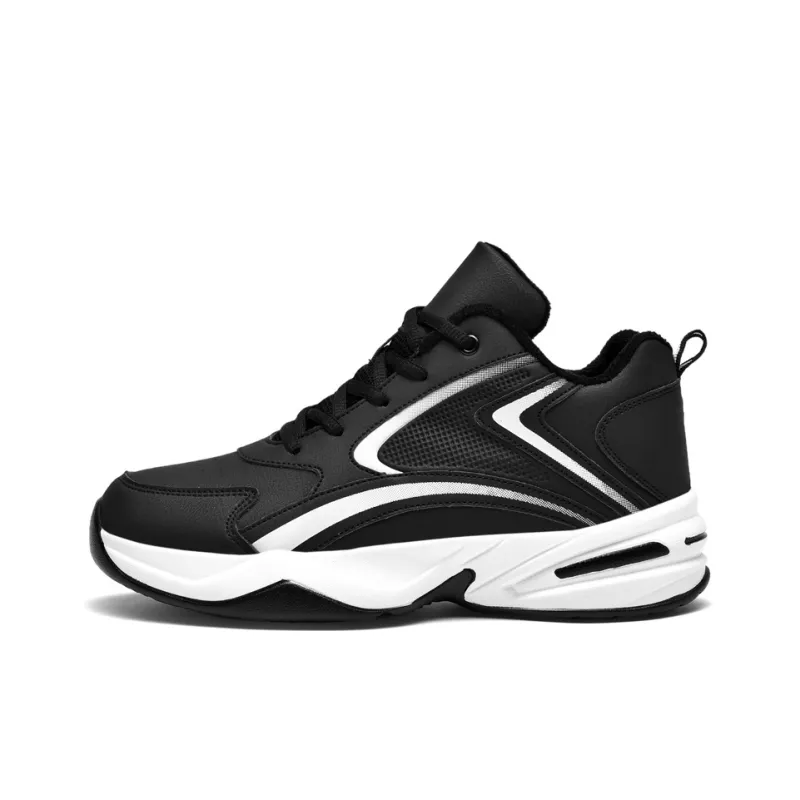 Black tailed Deer Cushioning, Slip Resistant, And Abrasion Resistant Mid Top Casual Running Shoes Men's-21