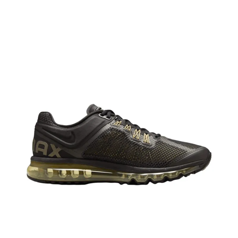 Nike Air Max 2013 Black Flat Gold-1