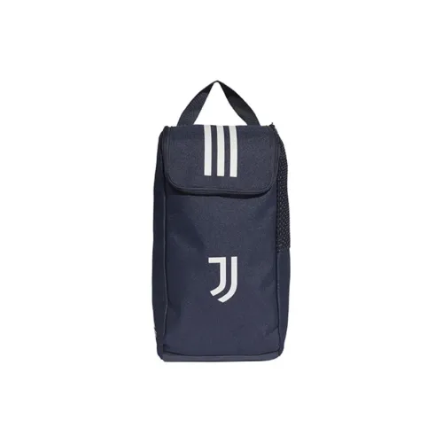 Adidas Polyester Storage Handbag Regular Unisex Navy Blue