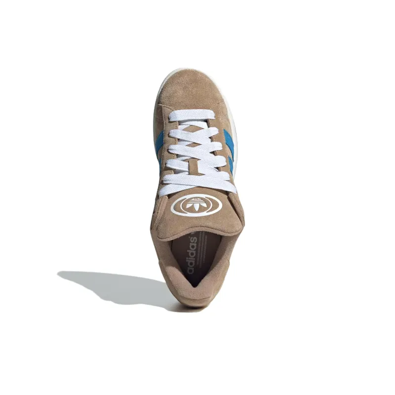 Adidas Originals CAMPUS 00s Anti-Slip Wear-Resistant Low-Top Skateboard Shoes Unisex Light Brown-3