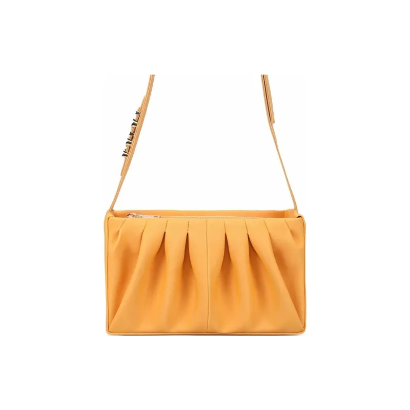 JUZI Synthetic Material One Shoulder Handbag Regular Women's Orange-0