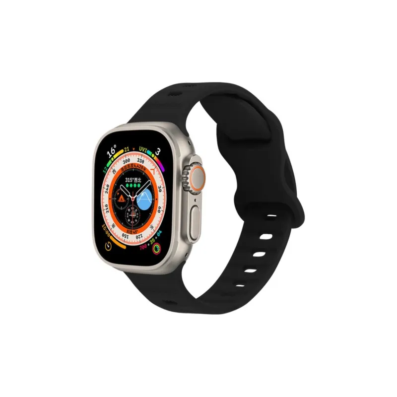Bevichi Watch Band Apple Compatibility Silicone Material-6