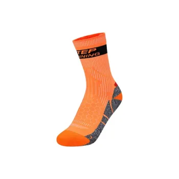 XTEP Mid Calf Socks Men's 1 Pack Orange