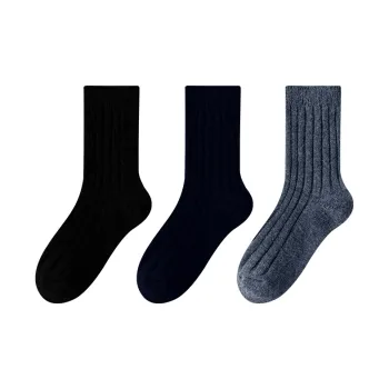AOKANG Mid Calf Socks Men's 3 Pack