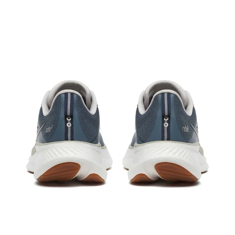 Saucony Anti Slip Wear Resistant Low Top Running Shoes Women's Gray Blue-4