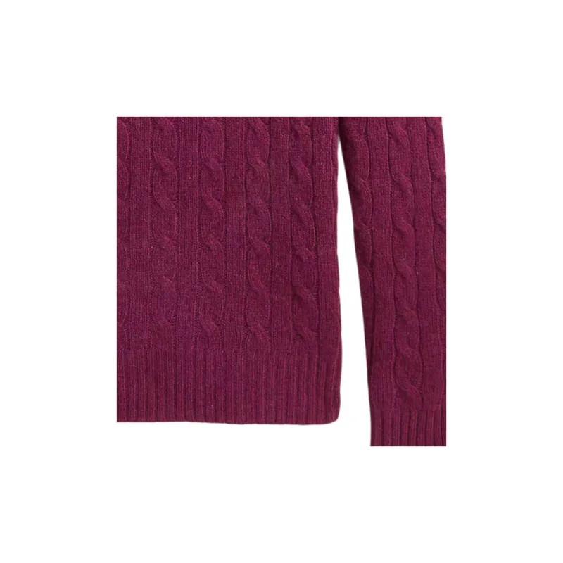 Polo Ralph Lauren Pony Embroidered Cable Knit Jumper-5