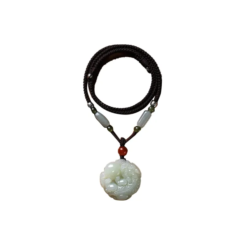 Red All Year Round Chalcedony Necklaces Unisex-0
