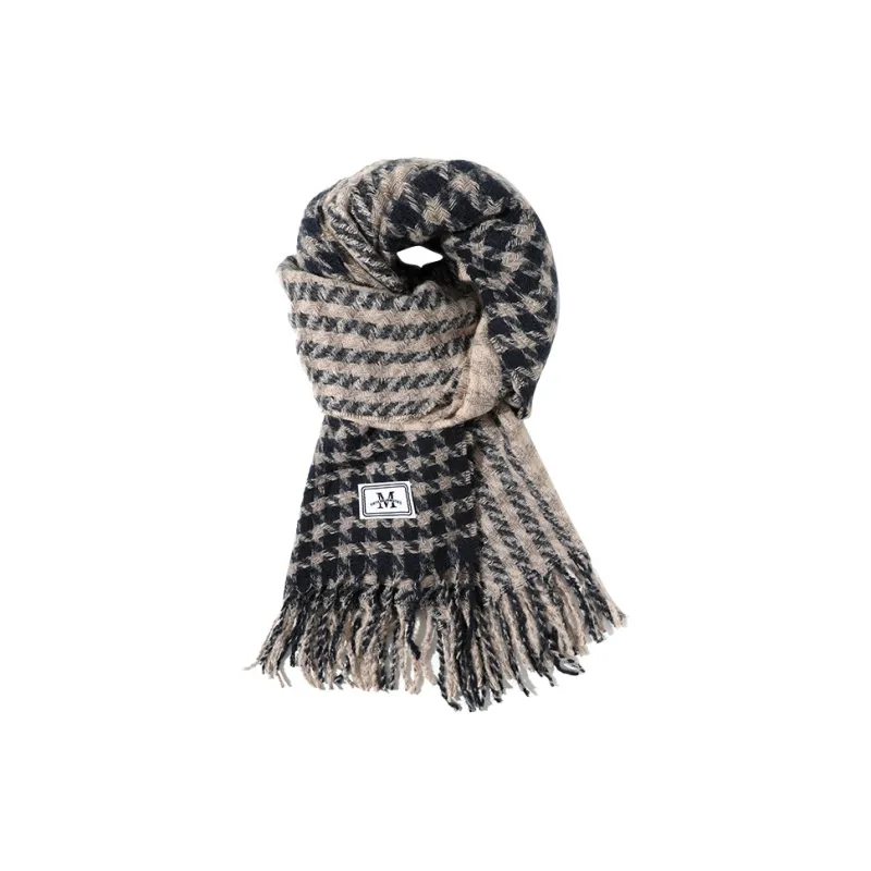 15 MINS Knit Scarves Unisex Multiple Colors-4