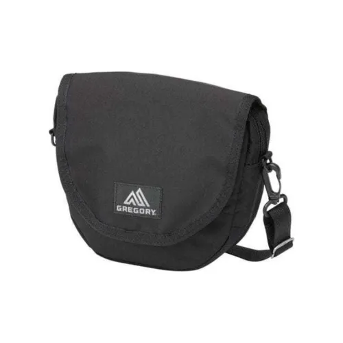 GREGORY Nylon Shoulder Bag Crossbody Bag Unisex Black