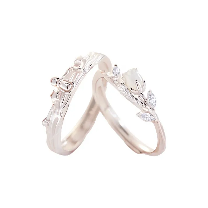 AKAK Sterling Silver Rings Unisex-0