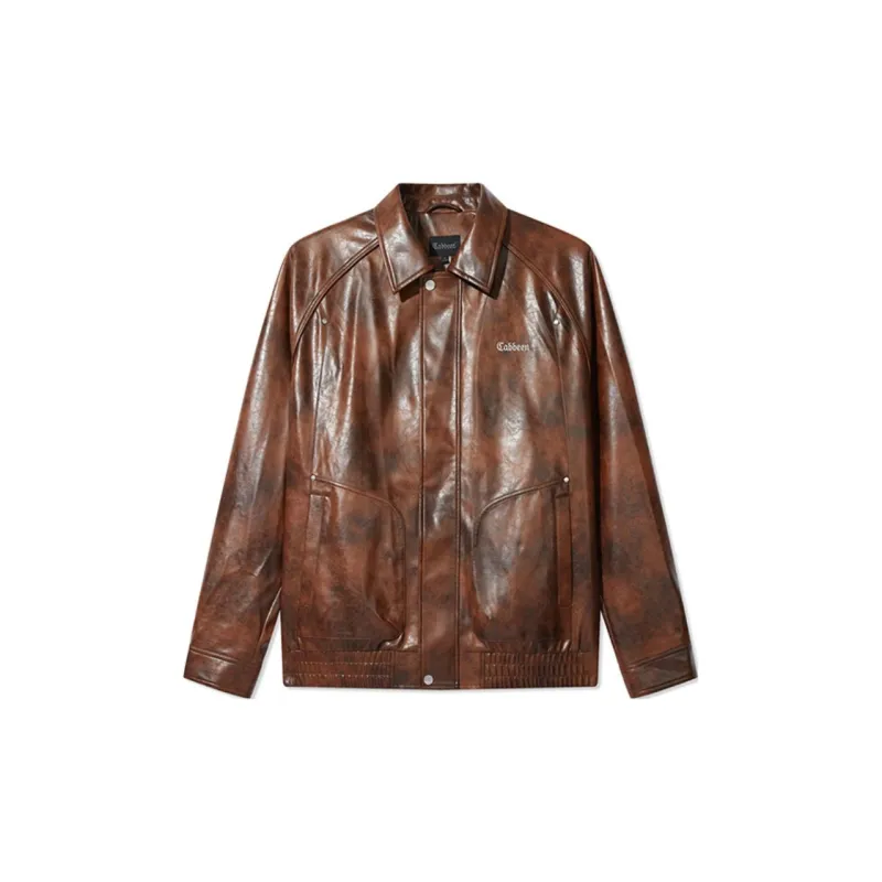 Cabbeen Jackets Coats Men's Ochre-1