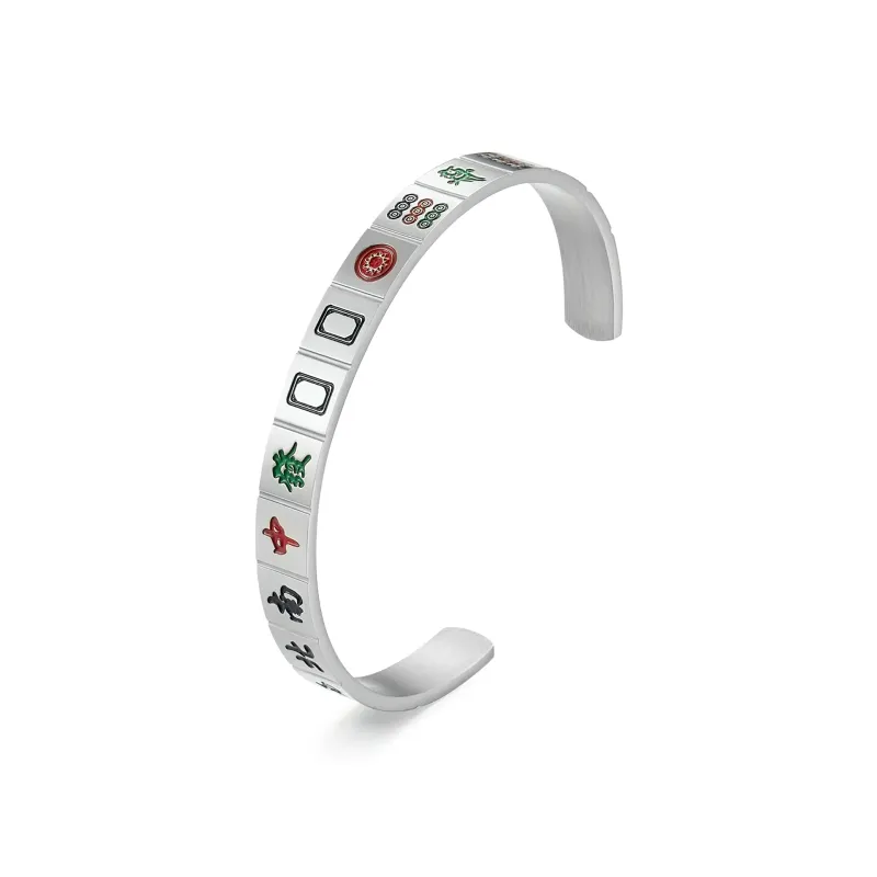 Listen To The Flowers Bloom Alloy Bangles Unisex-0