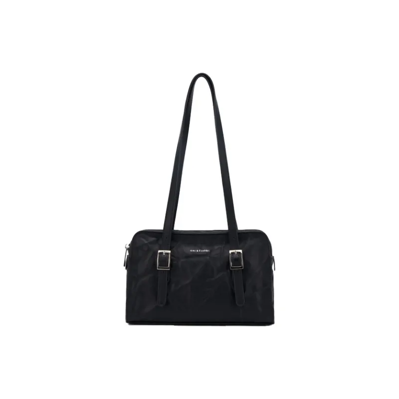 OMI Synthetic Leather Crossbody Bag Shoulder Bag Regular Women's White/Black/Brown/Pink-2