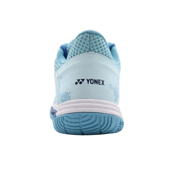 YONEX Coverage Support Rebound Slip Resistant Low Top Badminton Shoes Unisex Light Blue-3