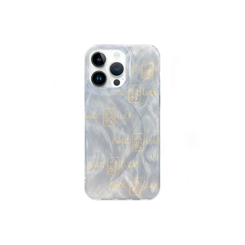 KESHIXIONG TPU Material Nice Luck Phone Case Compatible With IPhone 15/14 Plus/13/12/11/15 Pro Max/XS/XR/XS Max/8 Plus