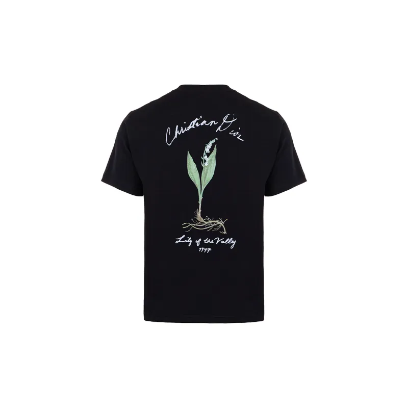 DIOR Graphic Printed Crewneck T Shirt-1