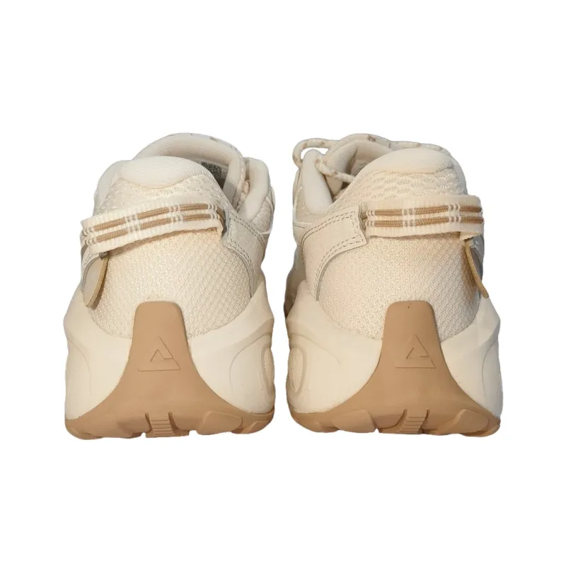 PEAK State Pole Caramel Puffy Shoes Cushioning Anti Slip And Wear Resistant Low Top Casual Shoes Women's Beige Yellow-3