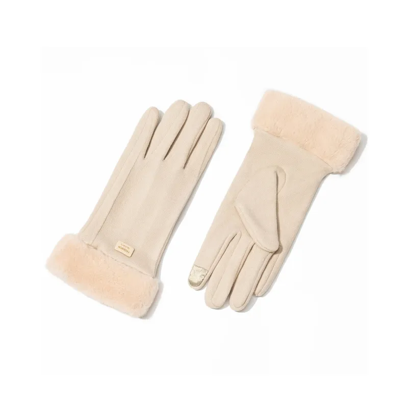 Shanghai Story Polyester Knit Gloves Women's-6