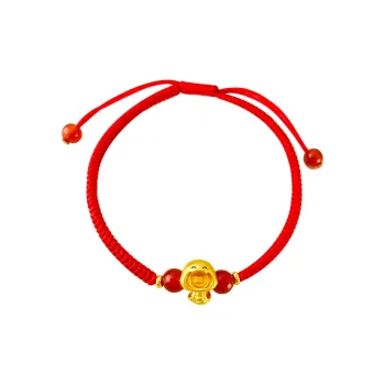ZHOUBAIFU Gold Bracelet Unisex
