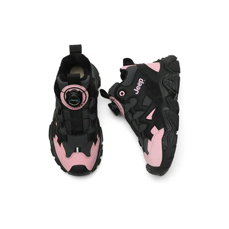 Jeep Slip Resistant Anti Kick Abrasion Resistant Thermal Low Top Kids Lifestyle Shoes Kids'-16