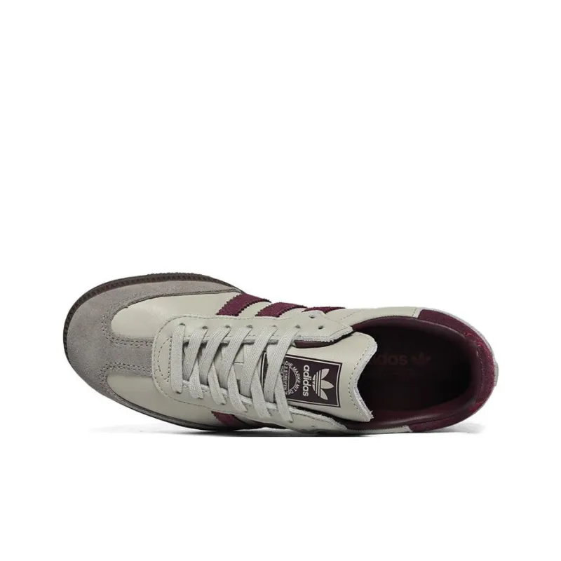 Samba Adidas Originals Og 'Putty Grey Maroon'-2
