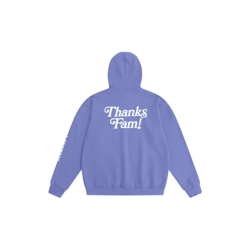 Snowday Thanks Fam Sweatshirt Unisex Purple-1