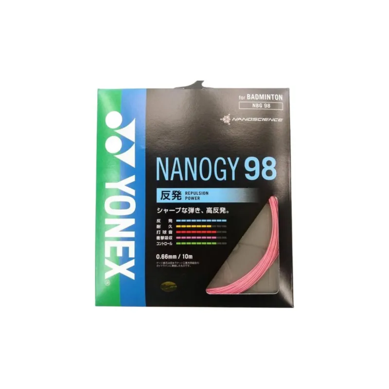 YONEX Stretch Type Badminton Racket Strings Nylon Unisex 100m-4