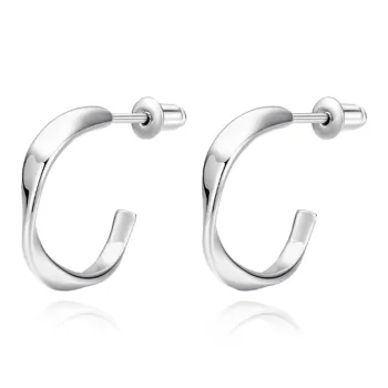 Chongqing Gold Store S925 Silver Earrings Women's