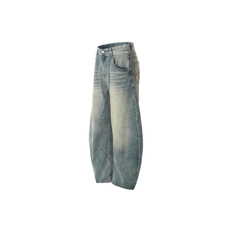 GBXM Jeans Unisex Vintage Blue-1
