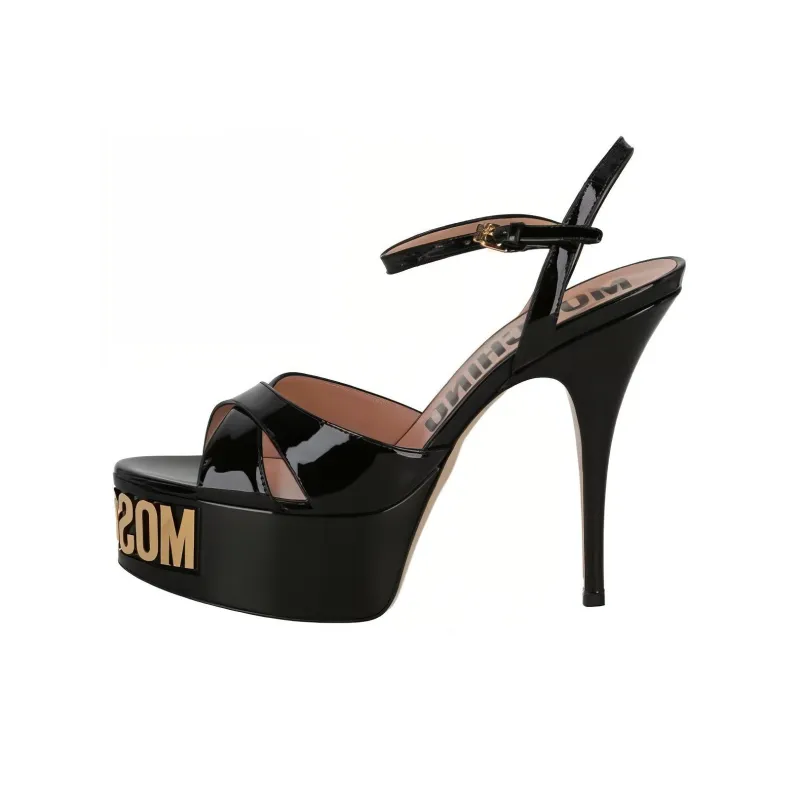 MOSCHINO Strap Sandals Women's Black-0