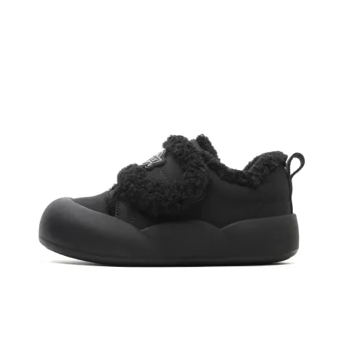 Dickies Durable Warm Low-Top Kids Lifestyle Shoes Black Kids'