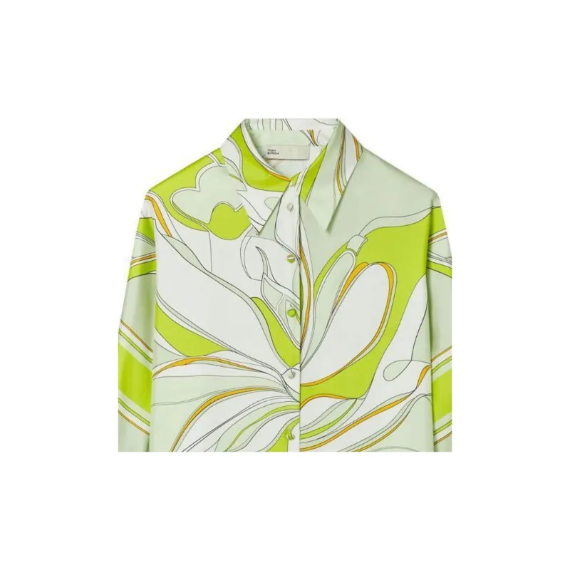 TORY BURCH Floral Printed Tunic-5