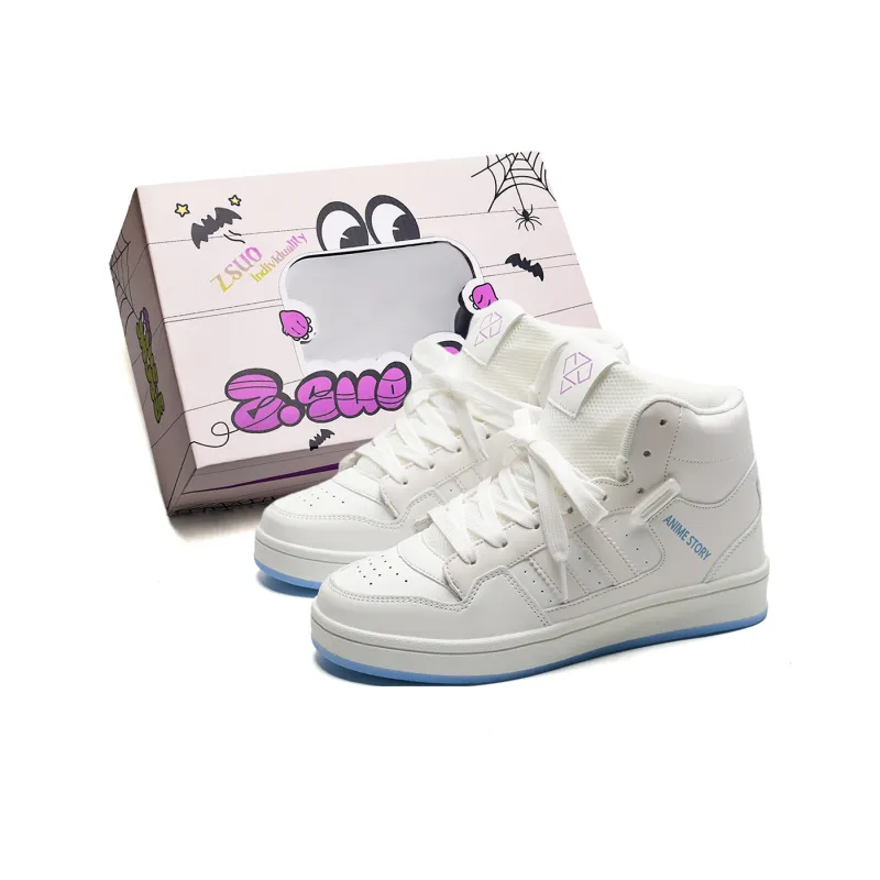 Z.SUO Full Coverage Warm Slip Resistant Cushioning Height Increasing High Top Skateboard Shoes Unisex Box Included-20