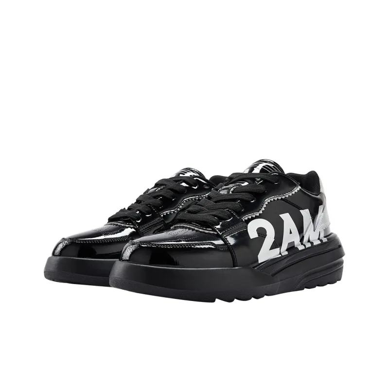 2AM Warm Slip-Resistant Lightweight Low-Top Skateboard Shoes Men's-2