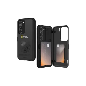 NATIONAL GEOGRAPHIC Polycarbonate+TPU Durable And Practical Phone Cases Compatible With Galaxy S23 Plus Business Formal