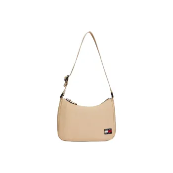 Tommy Hilfiger Polyester One Shoulder Handbags Regular Women's Gold