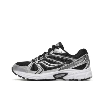 Saucony Ride Millennium Anti Slip Wear Resistant Low Top Running Shoes Men's Black White