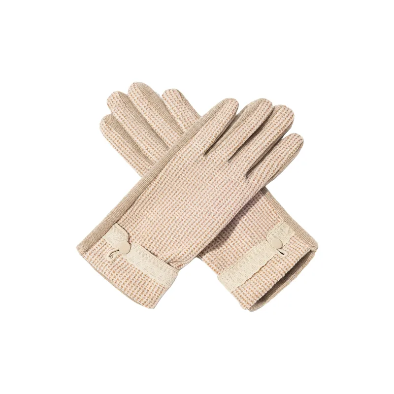 Shanghai Story Blend Knit Gloves Women's Available In 5 Colors-16