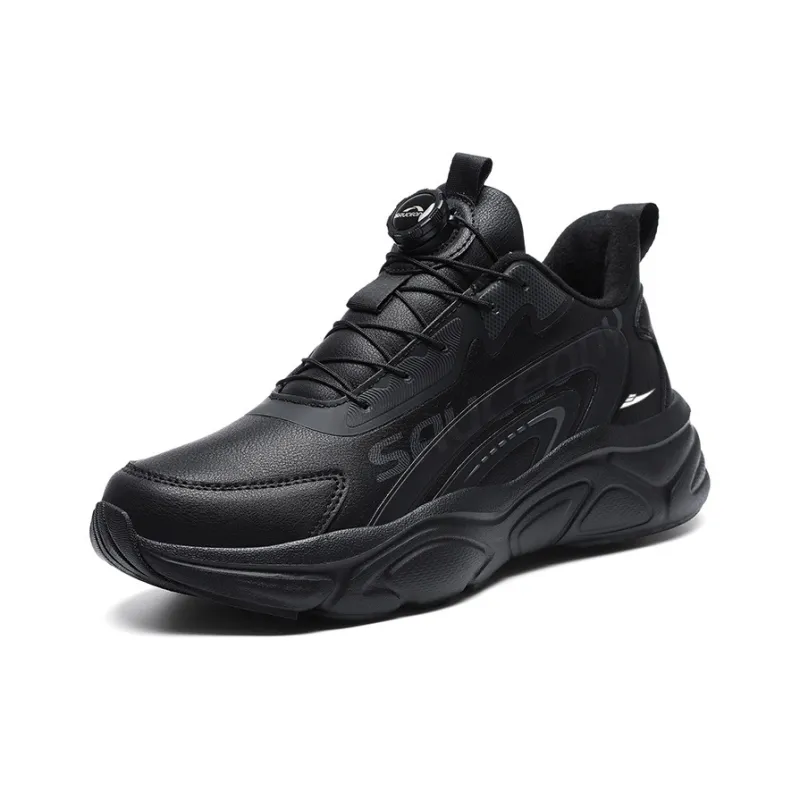 Kuding Cushioned Anti-Slip And Wear-Resistant Support Warm Low-Top Running Shoes Unisex-4