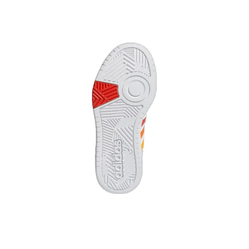 Adidas Hoops 3.0 Cloud White Preloved Red Orange Women's-5