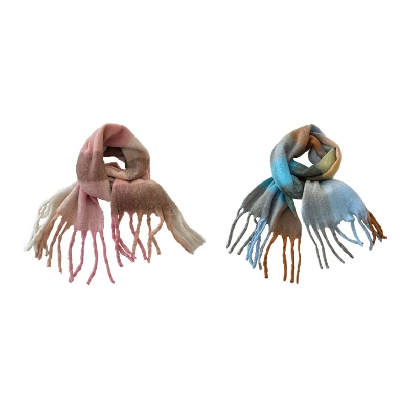 FUO Knit Scarves Unisex-8