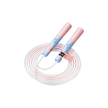 DEERWAY Fitness Training Non Countable Jump Ropes Adults PVC Rope ABS Controller 3.6m Pink