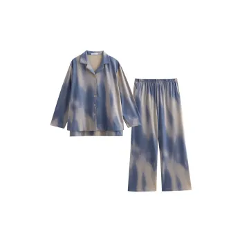 Same Language Pajama Set Women's Dreamy Space Dusty Blue