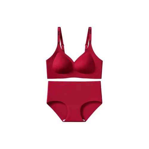 Herbal Primer Underwear Set Women's Ancora Red