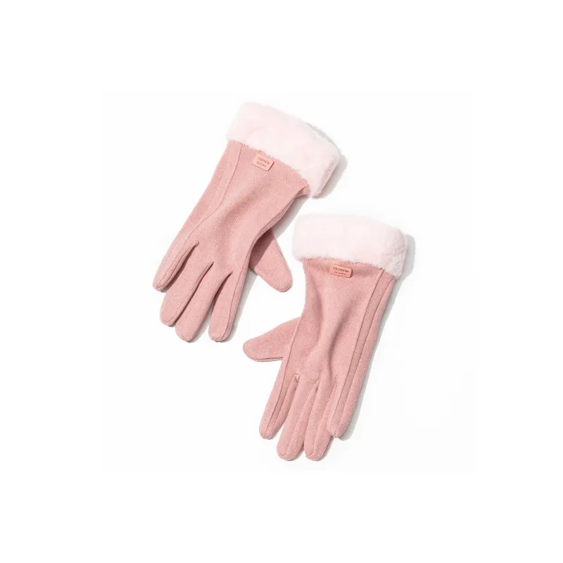 Shanghai Story Polyester Knit Gloves Women's-3