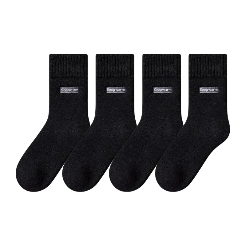 Temooues Mid Calf Socks Women's 4 Pack-8