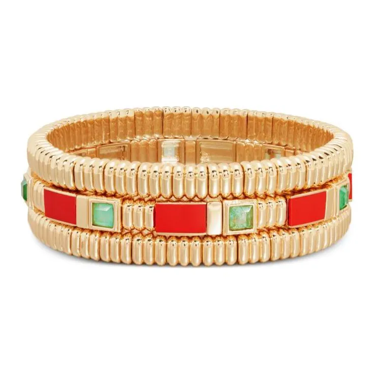 Roxanne Assoulin The Gilded Age Bracelet Set Of Three-1