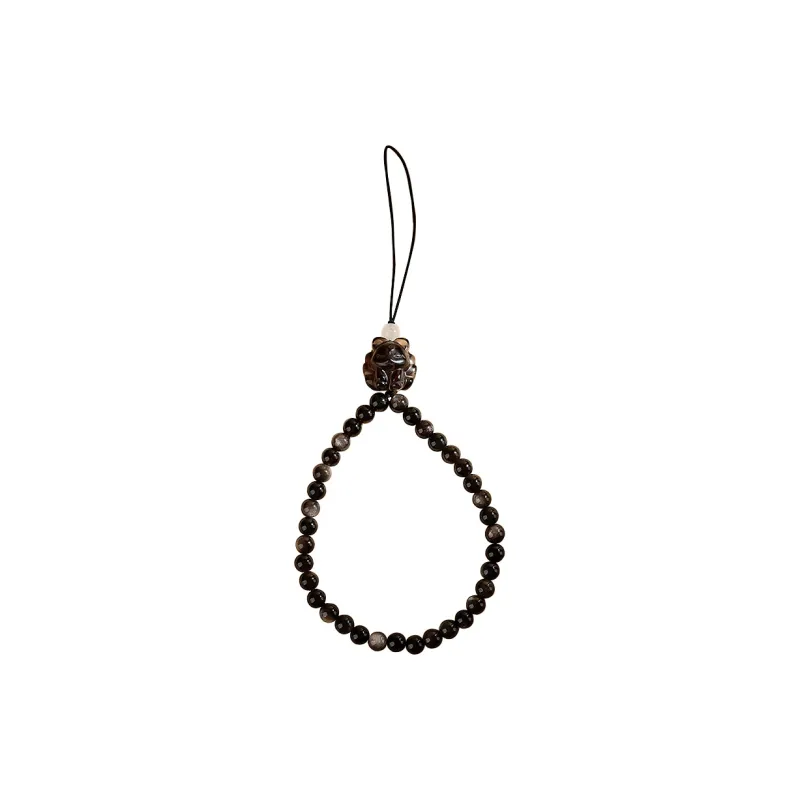 Wanshu Obsidian Pendants Unisex-0