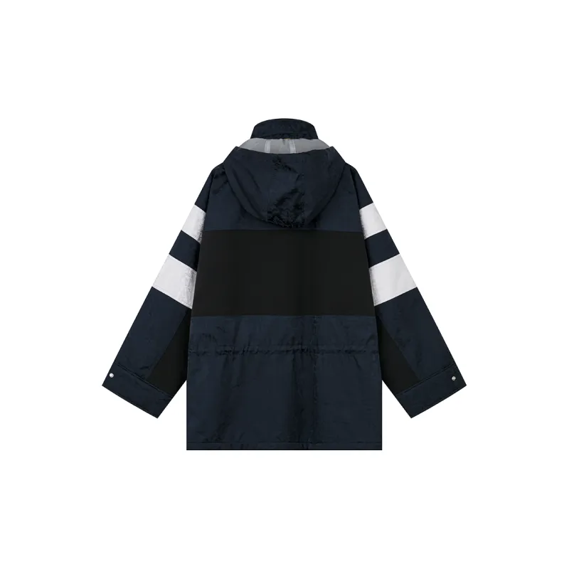 UOOYAA Puffer Jacket Women's Navy Blue-1
